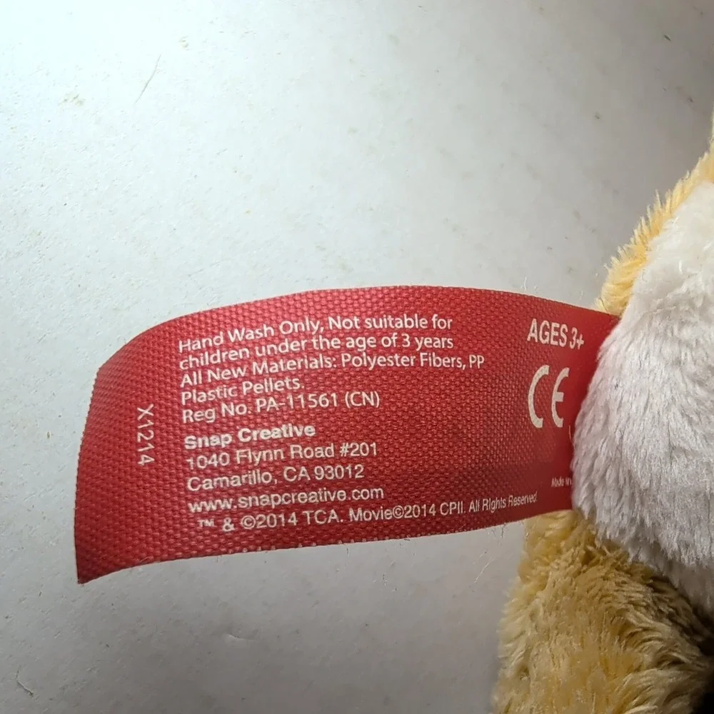 Sandy The Dog Annie Movie Plush Stuffed Animal Toy 7‎ inch
